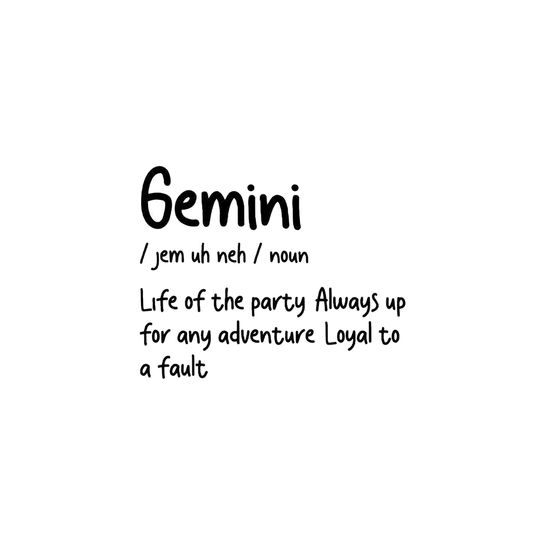 Gemini Sticker